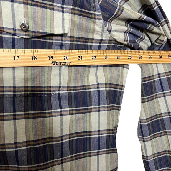 UNTUCKit Plaid Shirt Wrinkle Free Cotton Button Up Long Sleeve Men’s Size XXL - Picture 9 of 11